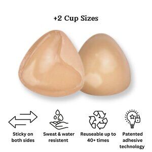 Nubitties - Ultra Volume Inserts (double sided sticky bra, NTW)